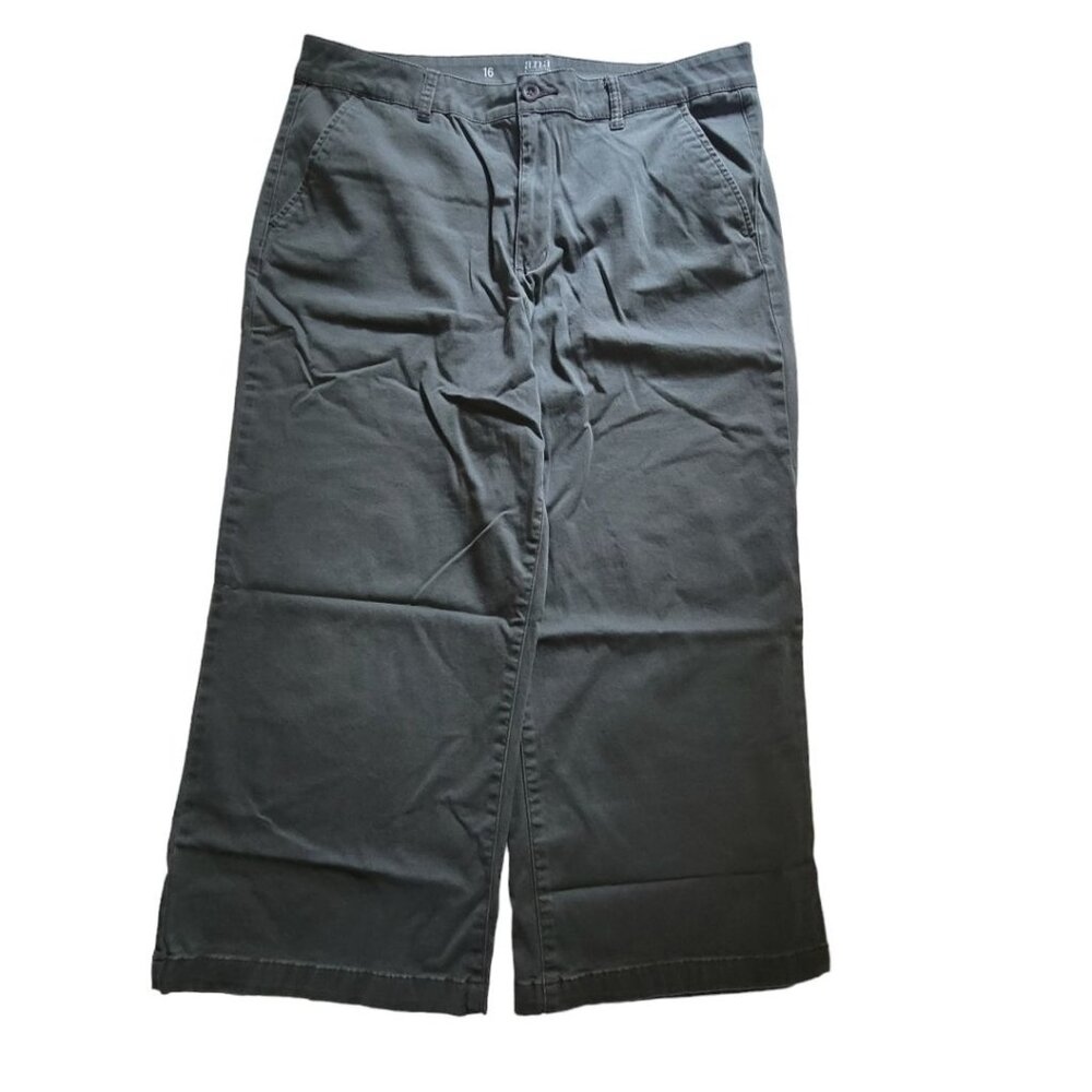 a.n.a.‎ Wide Length Green Pants Womens 16 Plus